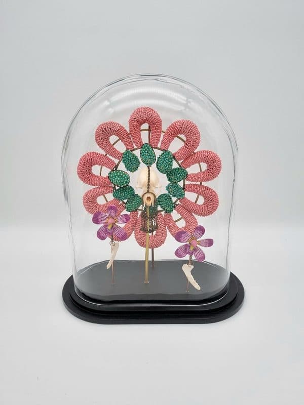 Stolp, Pink flower skull