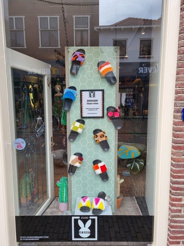 Slippers met eigen ontwerp